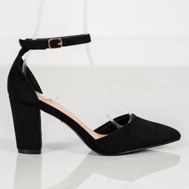 Zapatos de salón VINCEZA elegantes negro 1