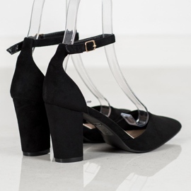 Zapatos de salón VINCEZA elegantes negro 2