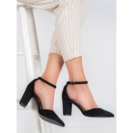 Zapatos de salón VINCEZA elegantes negro 5