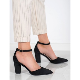 Zapatos de salón VINCEZA elegantes negro 6
