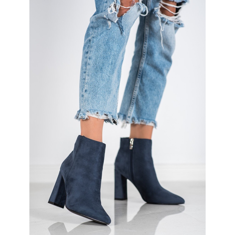 SHELOVET Botas con Spitz azul 1 SHELOVET Botas con Spitz azul 1