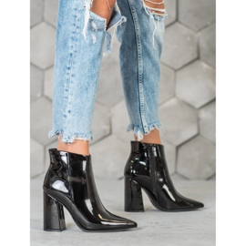 Seastar Botas lacadas negras negro 6