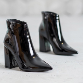 Seastar Botas lacadas negras negro 1