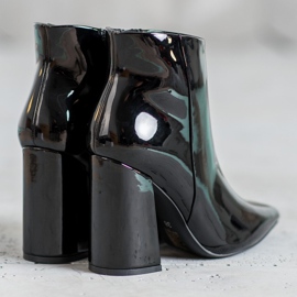 Seastar Botas lacadas negras negro 2