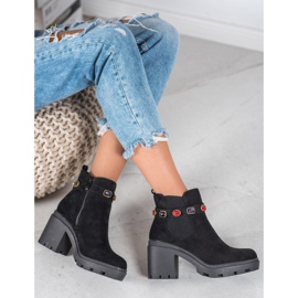 Seastar Botas en la plataforma negro 7