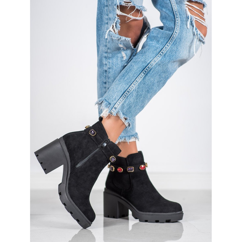 Seastar Botas en la plataforma negro 1 Seastar Botas en la plataforma negro 1