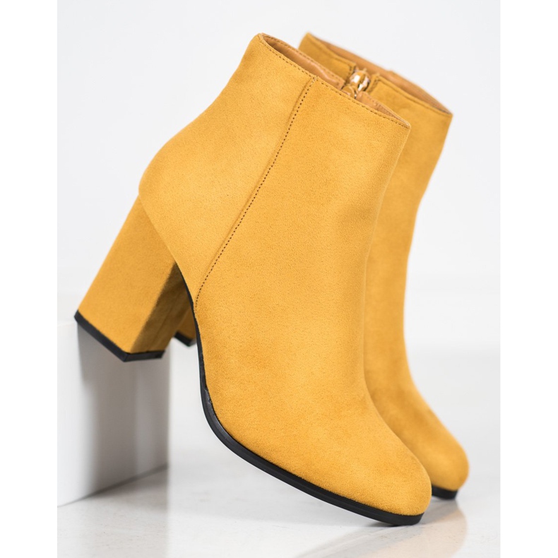Marquiz Botas de ante amarillo 2