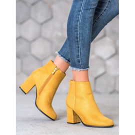 Marquiz Botas de ante amarillo 5