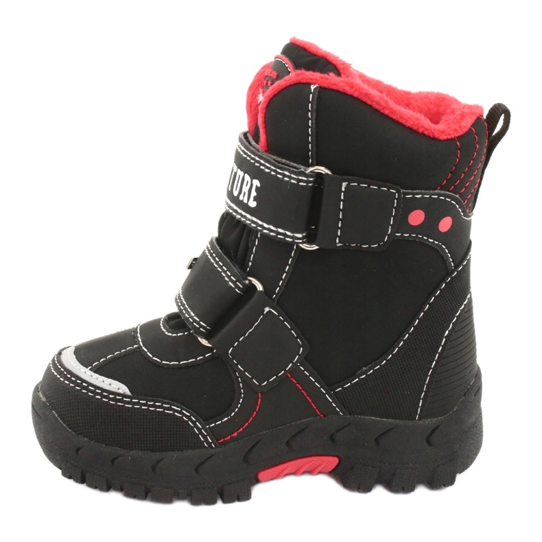 American Club Botas americanas con membrana RL35 negra negro rojo 2