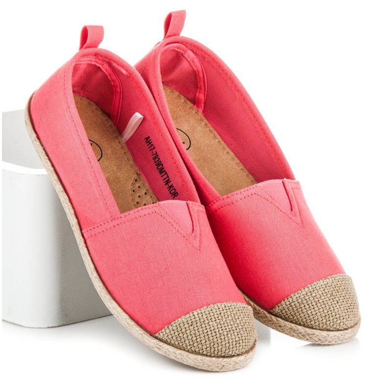 Mckeylor Alpargatas bailarinas rosa 1