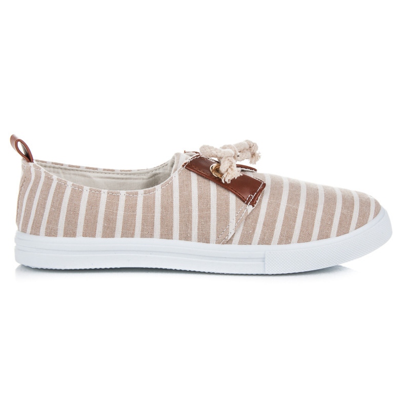 Mckeylor Zapatillas de canalé marrón 2