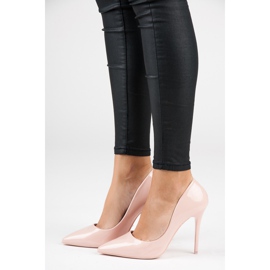 Seastar Pasadores barnizados en polvo rosa 2