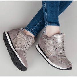 Vices Zapatillas atadas gris 1 Vices Zapatillas atadas gris 1