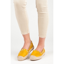 Nio Nio Alpargatas Amarillas Con Tachuelas amarillo 7