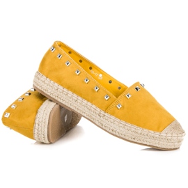 Nio Nio Alpargatas Amarillas Con Tachuelas amarillo 1