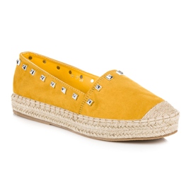 Nio Nio Alpargatas Amarillas Con Tachuelas amarillo 4