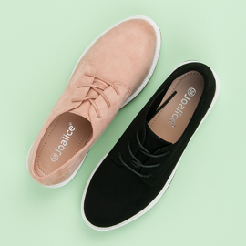 Zapatos de ante negros 1
