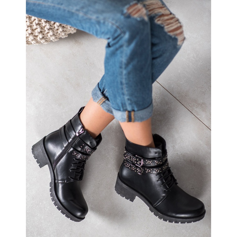 SHELOVET Trabajadores atados negro 2