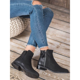 SDS Botines negros con cremallera 3