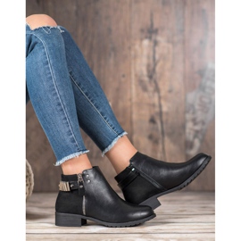 Queen Vivi Botas de mujer con estilo negro 5