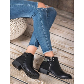 Queen Vivi Botas de mujer con estilo negro 4