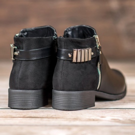 Queen Vivi Botas de mujer con estilo negro 2
