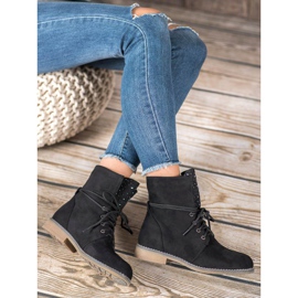 Botas con cristales negro 4