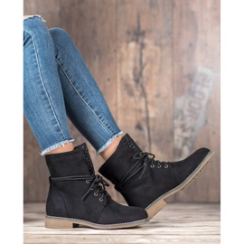 Botas con cristales negro 3