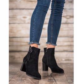 Filippo Botas de gamuza con estilo negro 2 Filippo Botas de gamuza con estilo negro 2