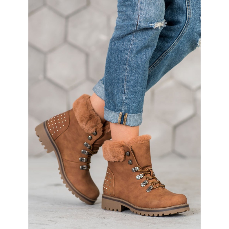 SHELOVET Tramperos con Jets marrón 1