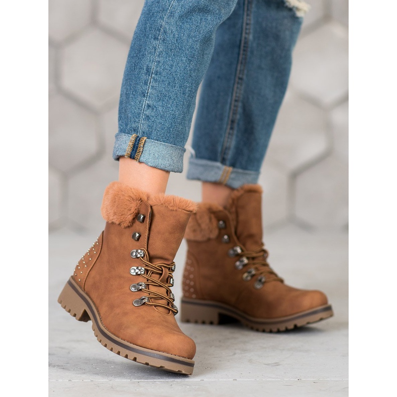 SHELOVET Tramperos con Jets marrón 2