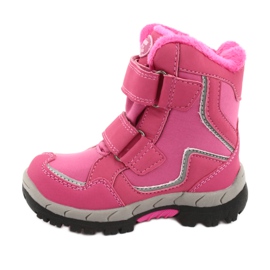 Botas American Club con membrana HL28 mariposas rosas blanco negro rosado 2