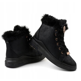 Zapatillas negras con aislamiento TL135-1 negro 3
