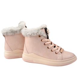 Zapatillas rosa cálido TL135-3 rosado 3