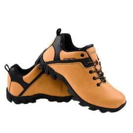 2019B zapatos de trekking amarillos marrón negro 2