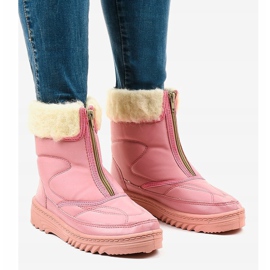 Botas de nieve rosa botines 69 1