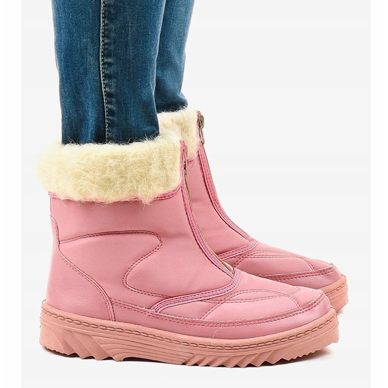 Botas de nieve rosa botines 69 rosado 2 Botas de nieve rosa botines 69 rosado 2