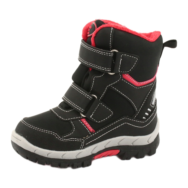 Botas American Club con membrana RL34 negra negro rojo 2