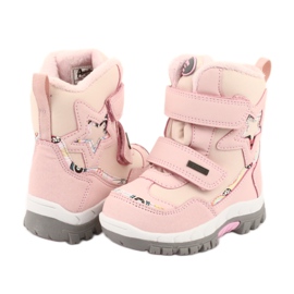 Botas American Club con membrana RL37 estrella rosa rosado 4