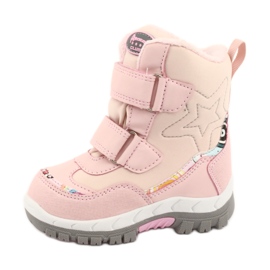 Botas American Club con membrana RL37 estrella rosa rosado 2