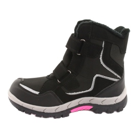 American Club Botas de membrana American HL26 negro rosa gris 2
