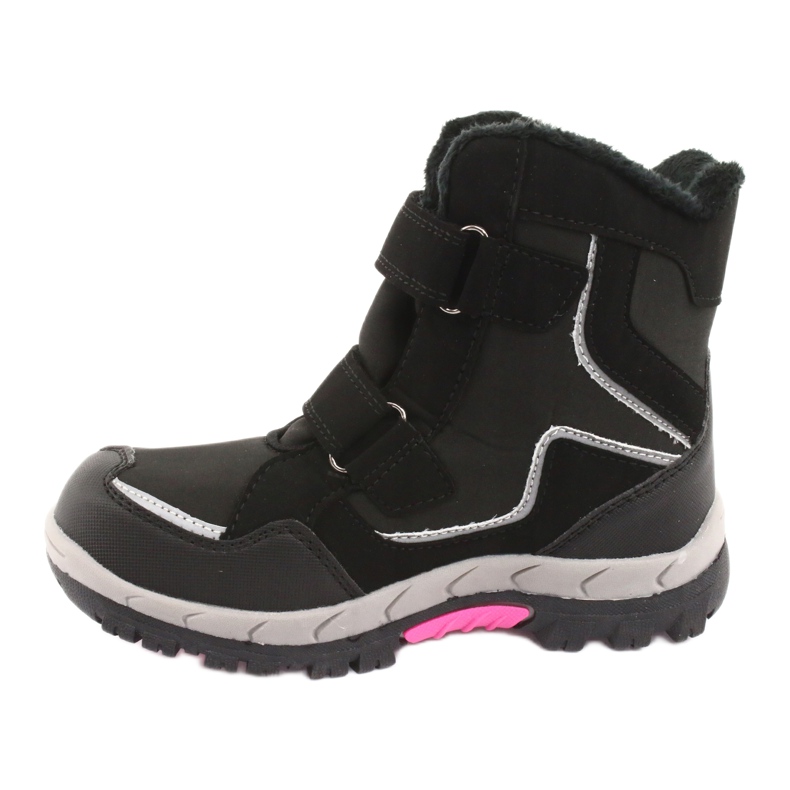 American Club Botas de membrana American HL26 negro rosado gris 2