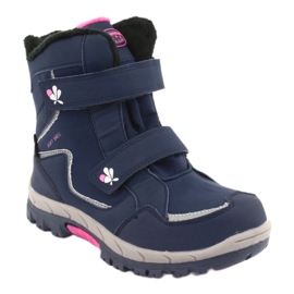 American Club Botas de membrana American HL26 azul marino rosa 1