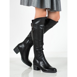 Botas VINCEZA negras negro 3