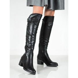 Botas VINCEZA negras negro 4