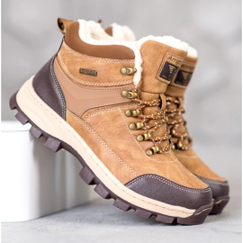 Arrigo Bello Botas de invierno con cordones marrón 1 Arrigo Bello Botas de invierno con cordones marrón 1