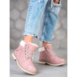 Arrigo Bello Tramperos de moda rosado 4