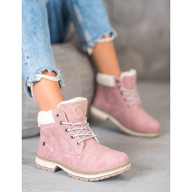 Arrigo Bello Tramperos de moda rosado 5