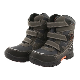 American Club Botas con membrana americana HL23 gris negro 3