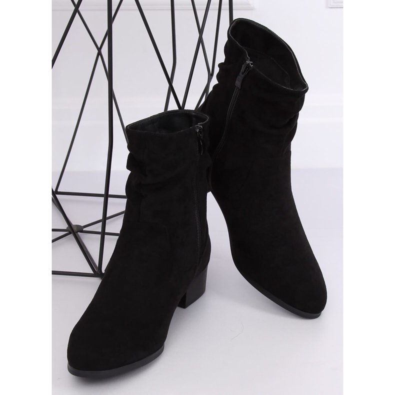 Botas de mujer negras clásicas YK-101 Black negro 2 Botas de mujer negras clásicas YK-101 Black negro 2